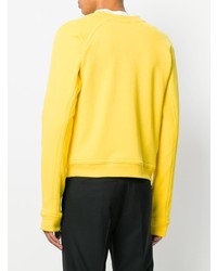 gelbes Sweatshirt von Haider Ackermann