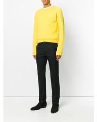 gelbes Sweatshirt von Haider Ackermann