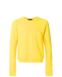 gelbes Sweatshirt von Haider Ackermann