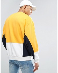 gelbes Sweatshirt von Asos