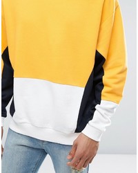 gelbes Sweatshirt von Asos