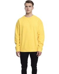 gelbes Sweatshirt von Urban Classics