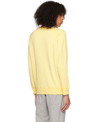 gelbes Sweatshirt von MAISON KITSUNÉ