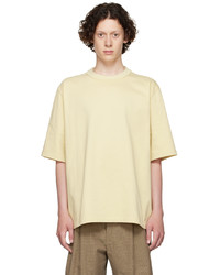 gelbes T-Shirt mit einem Rundhalsausschnitt von Camiel Fortgens