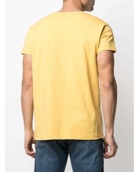 gelbes T-Shirt mit einem Rundhalsausschnitt von Levi's