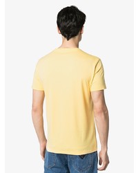 gelbes T-Shirt mit einem Rundhalsausschnitt von Polo Ralph Lauren