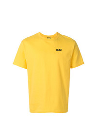 gelbes T-Shirt mit einem Rundhalsausschnitt von Dust