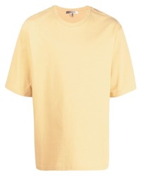 gelbes T-Shirt mit einem Rundhalsausschnitt von Isabel Marant