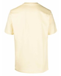 gelbes T-Shirt mit einem Rundhalsausschnitt von Norse Projects