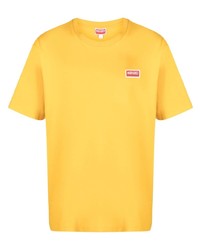 gelbes T-Shirt mit einem Rundhalsausschnitt von Kenzo