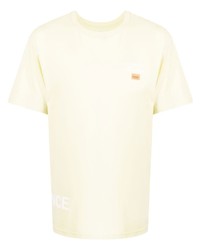 gelbes T-Shirt mit einem Rundhalsausschnitt von Musium Div.