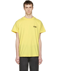 gelbes T-Shirt mit einem Rundhalsausschnitt von Noon Goons