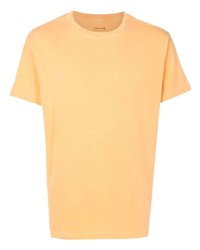 gelbes T-Shirt mit einem Rundhalsausschnitt von OSKLEN