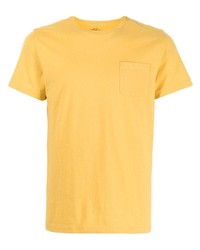 gelbes T-Shirt mit einem Rundhalsausschnitt von Ralph Lauren RRL