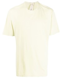 gelbes T-Shirt mit einem Rundhalsausschnitt von Ten C