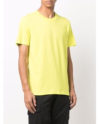 gelbes T-Shirt mit einem Rundhalsausschnitt von Colmar