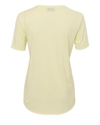 gelbes T-Shirt mit einem V-Ausschnitt von VIA APPIA