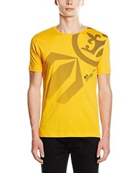 gelbes T-shirt von Crosshatch