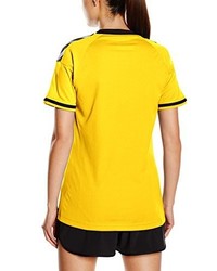 gelbes T-shirt von Hummel