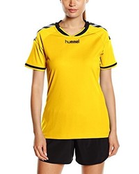 gelbes T-shirt von Hummel