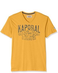 gelbes T-shirt von Kaporal