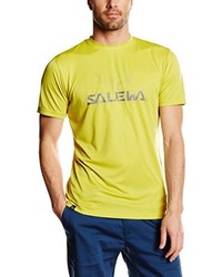 gelbes T-shirt von Salewa