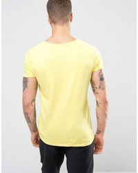 gelbes T-shirt von Scotch & Soda