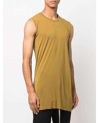 gelbes Trägershirt von Rick Owens