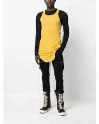 gelbes Trägershirt von Rick Owens