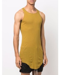 gelbes Trägershirt von Rick Owens