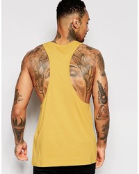 gelbes Trägershirt von Asos