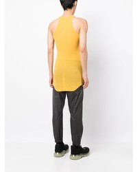 gelbes Trägershirt von Rick Owens