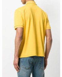 gelbes verziertes Polohemd von Valentino