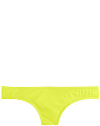 gelbgrüne Bikinihose