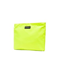 gelbgrüne Clutch Handtasche von Balenciaga