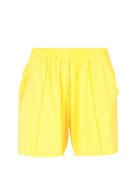 gelbgrüne Shorts mit Falten von Lygia & Nanny