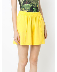 gelbgrüne Shorts mit Falten von Lygia & Nanny