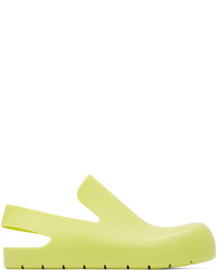 gelbgrüne Gummi Slipper