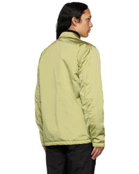 gelbgrüne Harrington-Jacke von Stone Island