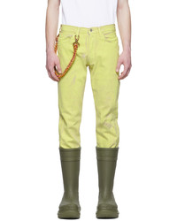 gelbgrüne Jeans von NotSoNormal