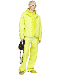 gelbgrüne Jeansjacke von Marshall Columbia
