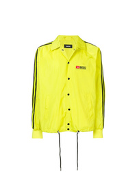 gelbgrüne Shirtjacke von Diesel