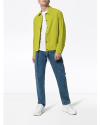 gelbgrüne Shirtjacke von Cmmn Swdn