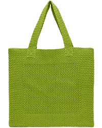gelbgrüne Shopper Tasche von AGR
