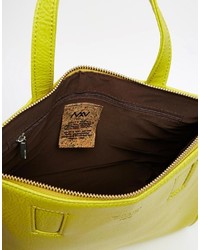 gelbgrüne Shopper Tasche von Matt & Nat