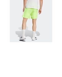 gelbgrüne Shorts von adidas Performance