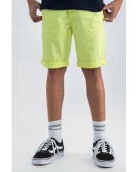 gelbgrüne Shorts von GARCIA