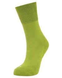 gelbgrüne Socken von Falke