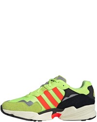 gelbgrüne Sportschuhe von adidas Originals