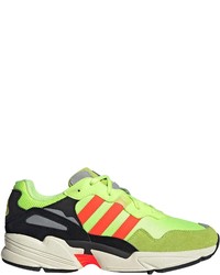 gelbgrüne Sportschuhe von adidas Originals